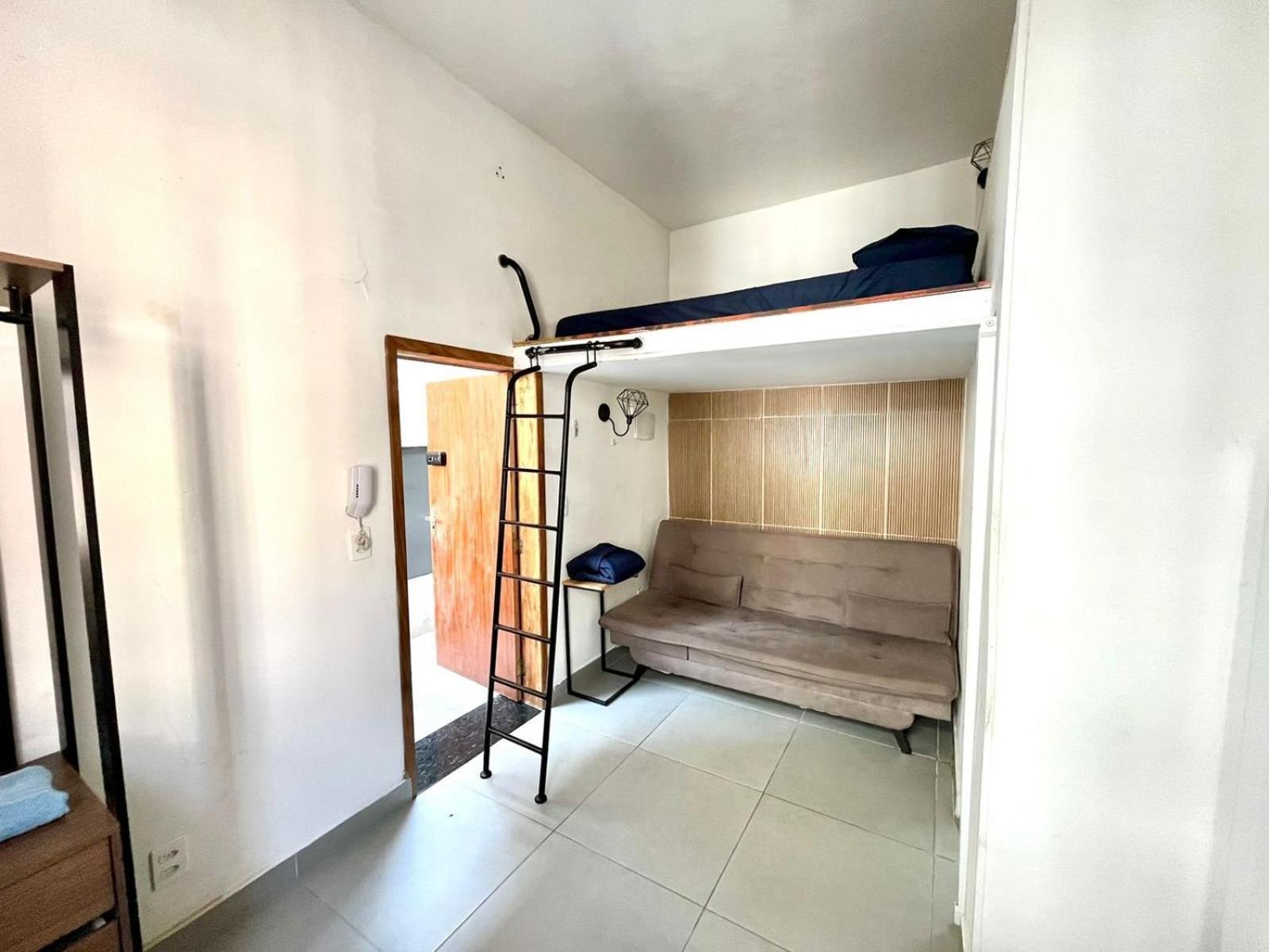 Apartment 102 Ar - Loft Compacto E Privativo 900m Praia Leme *
