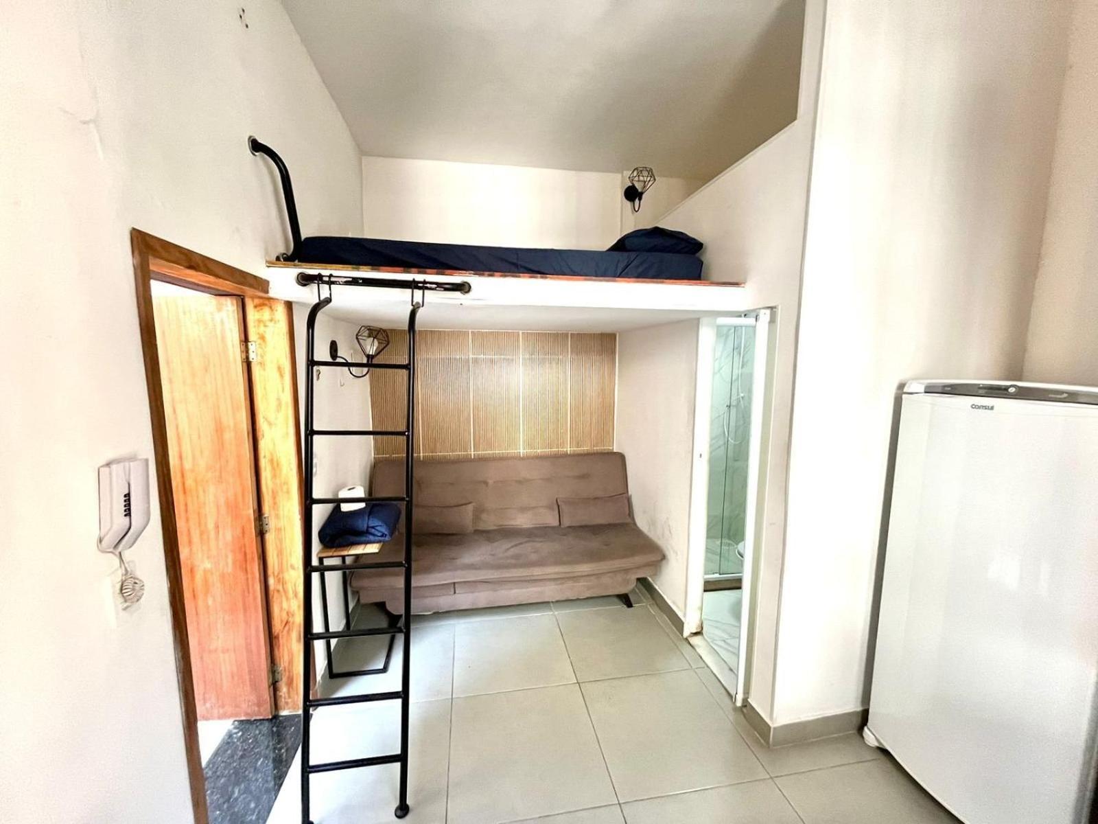 Apartment 102 Ar - Loft Compacto E Privativo 900m Praia Leme